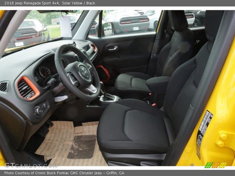 Solar Yellow / Black 2018 Jeep Renegade Sport 4x4