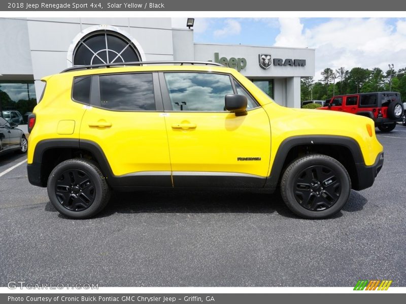 Solar Yellow / Black 2018 Jeep Renegade Sport 4x4