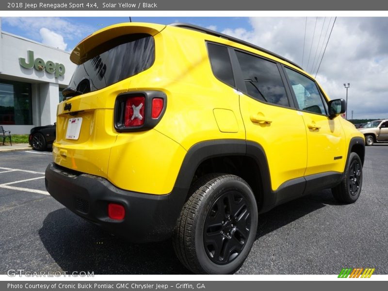 Solar Yellow / Black 2018 Jeep Renegade Sport 4x4