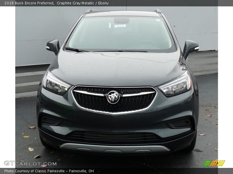 Graphite Gray Metallic / Ebony 2018 Buick Encore Preferred