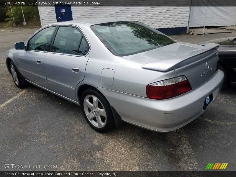 Satin Silver Metallic / Ebony 2003 Acura TL 3.2 Type S