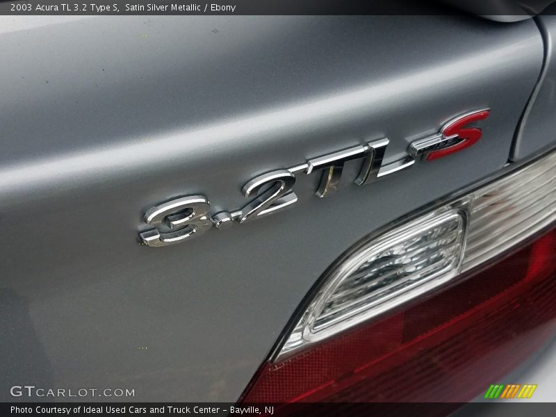 Satin Silver Metallic / Ebony 2003 Acura TL 3.2 Type S