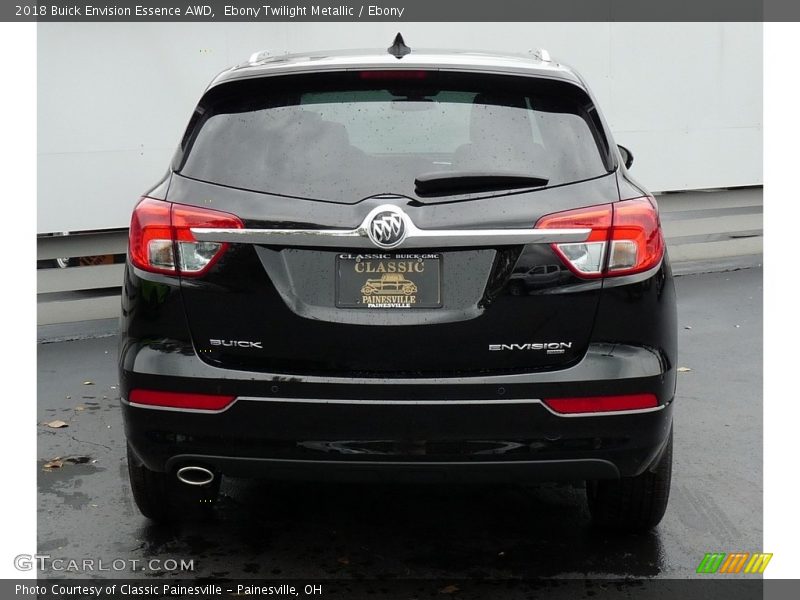 Ebony Twilight Metallic / Ebony 2018 Buick Envision Essence AWD