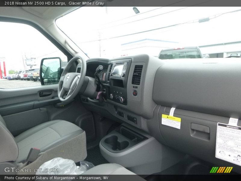 Glacier White / Gray 2018 Nissan NV 2500 HD S Cargo