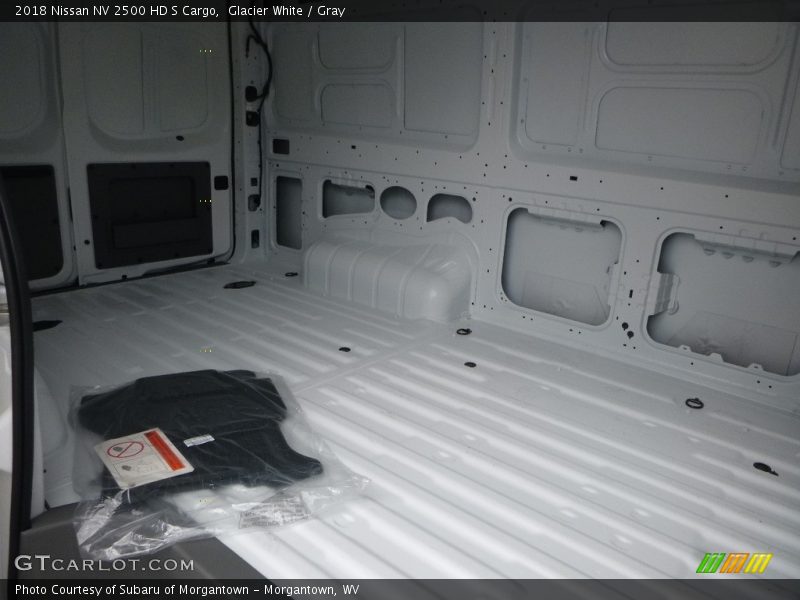 Glacier White / Gray 2018 Nissan NV 2500 HD S Cargo