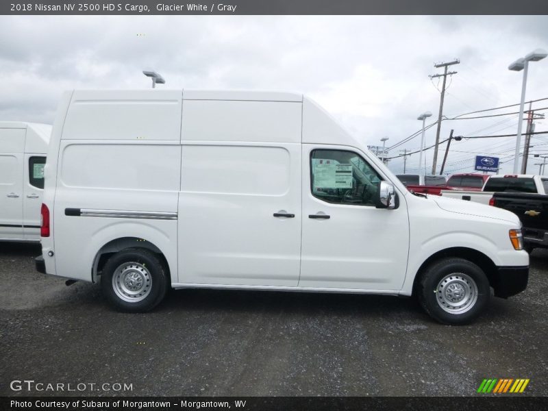 Glacier White / Gray 2018 Nissan NV 2500 HD S Cargo