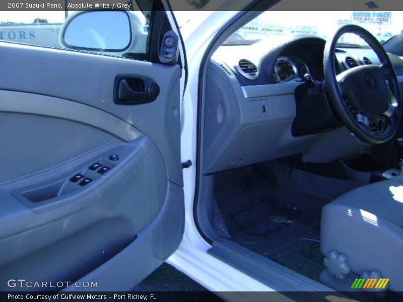 Absolute White / Grey 2007 Suzuki Reno