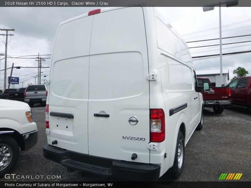 Glacier White / Gray 2018 Nissan NV 2500 HD S Cargo