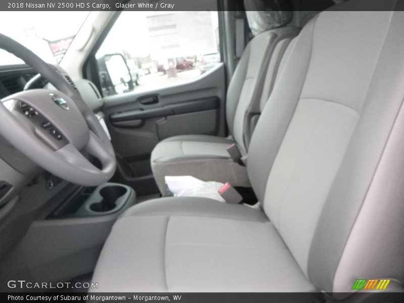 Glacier White / Gray 2018 Nissan NV 2500 HD S Cargo