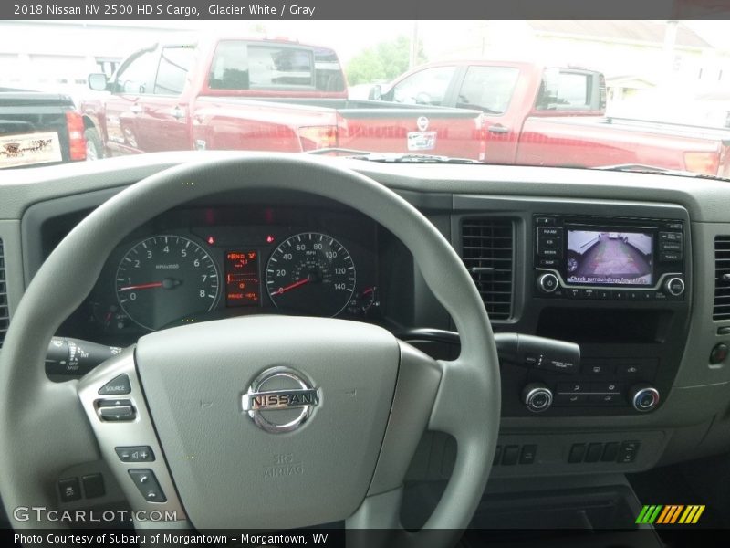 Glacier White / Gray 2018 Nissan NV 2500 HD S Cargo