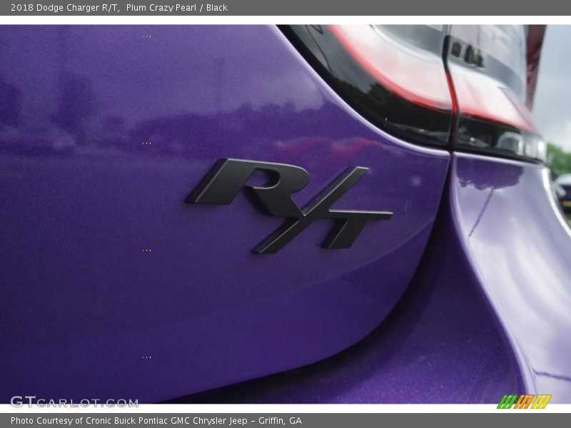 Plum Crazy Pearl / Black 2018 Dodge Charger R/T
