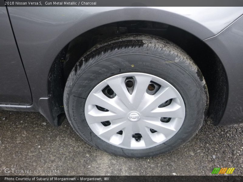 Gun Metal Metallic / Charcoal 2018 Nissan Versa S