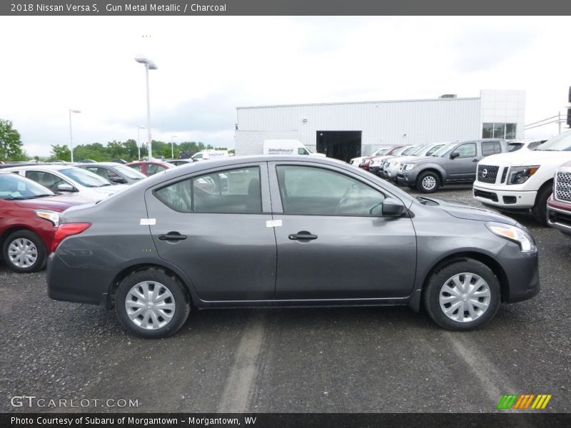 Gun Metal Metallic / Charcoal 2018 Nissan Versa S