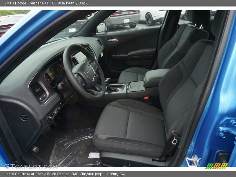 B5 Blue Pearl / Black 2018 Dodge Charger R/T