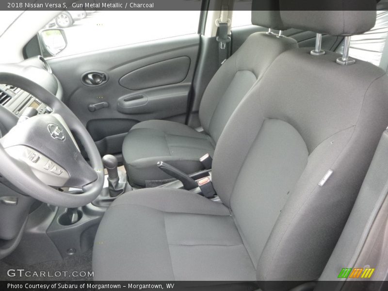 Gun Metal Metallic / Charcoal 2018 Nissan Versa S