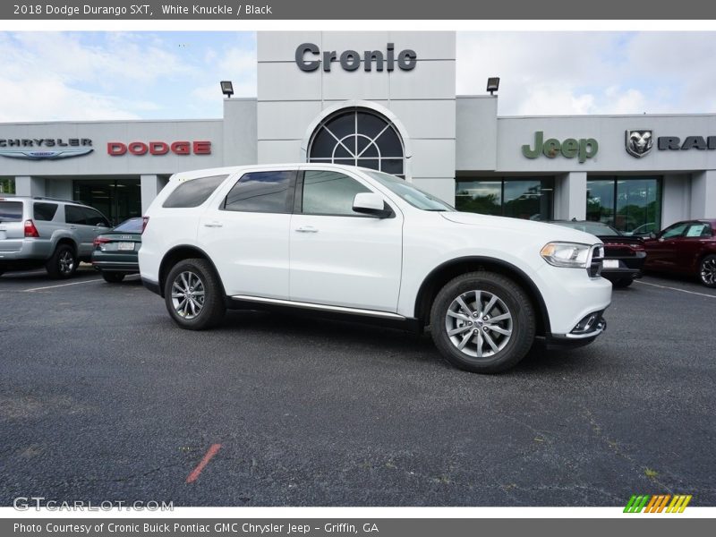 White Knuckle / Black 2018 Dodge Durango SXT