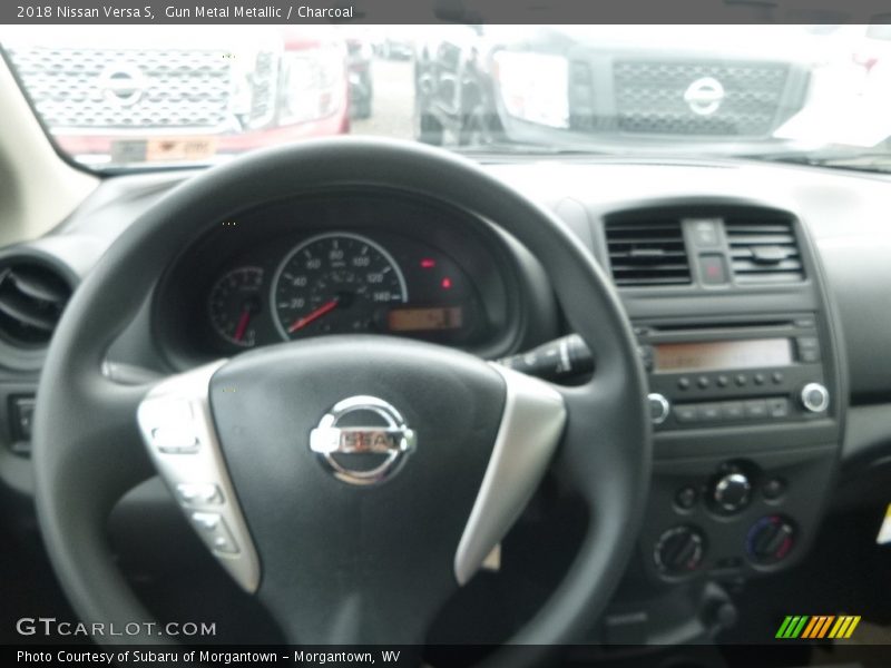 Gun Metal Metallic / Charcoal 2018 Nissan Versa S