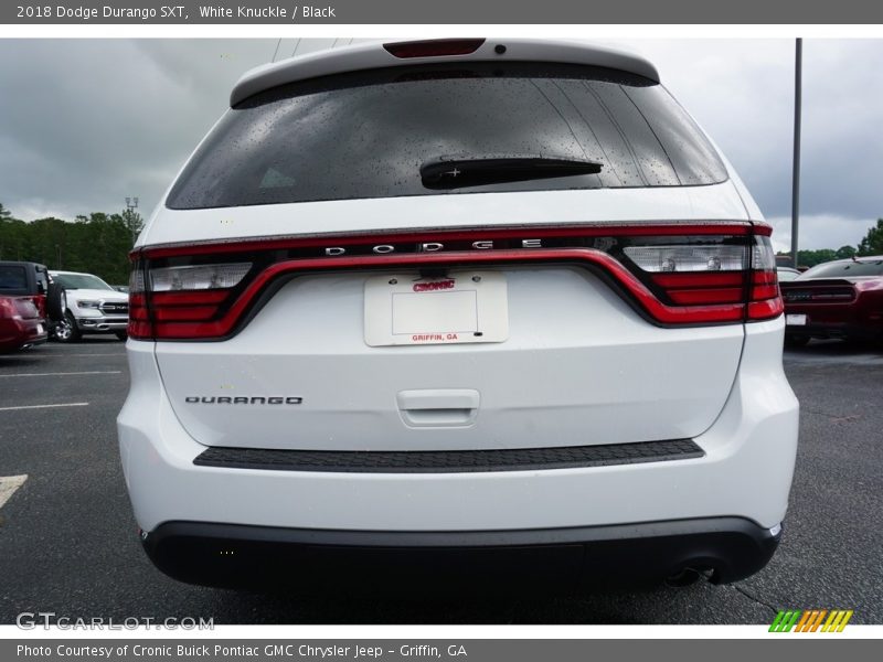 White Knuckle / Black 2018 Dodge Durango SXT