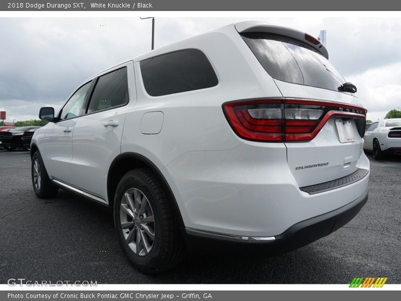 White Knuckle / Black 2018 Dodge Durango SXT