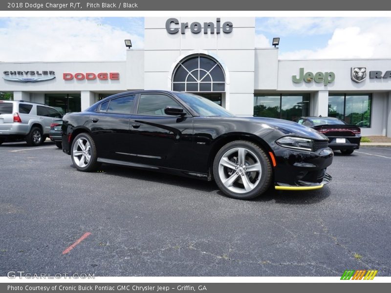 Pitch Black / Black 2018 Dodge Charger R/T