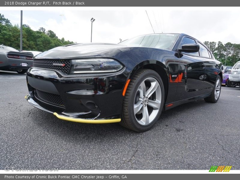 Pitch Black / Black 2018 Dodge Charger R/T