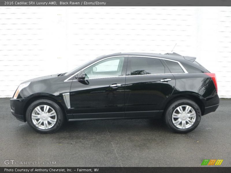 Black Raven / Ebony/Ebony 2016 Cadillac SRX Luxury AWD
