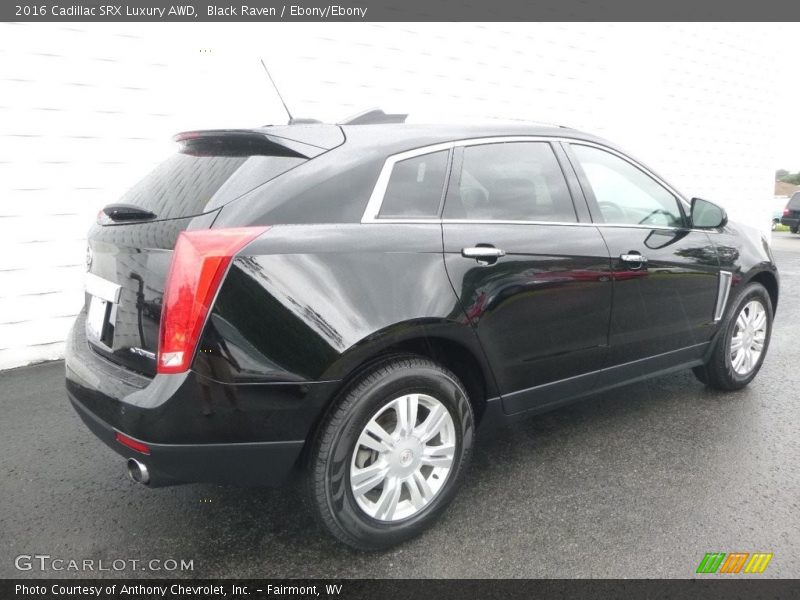 Black Raven / Ebony/Ebony 2016 Cadillac SRX Luxury AWD