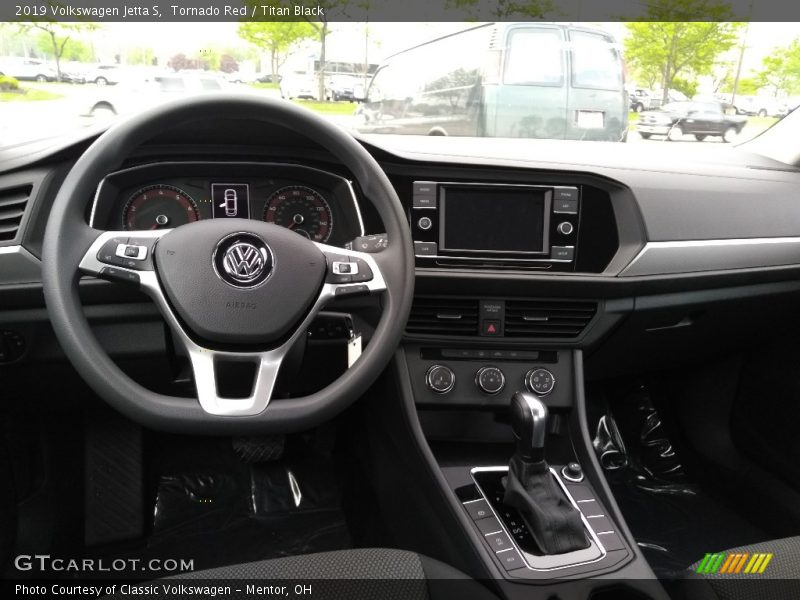 Dashboard of 2019 Jetta S