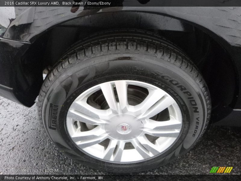 Black Raven / Ebony/Ebony 2016 Cadillac SRX Luxury AWD