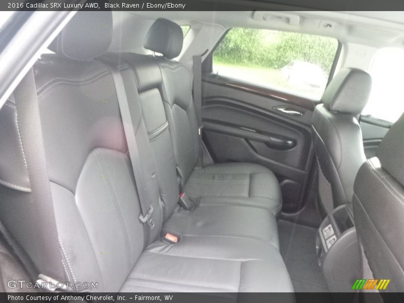Black Raven / Ebony/Ebony 2016 Cadillac SRX Luxury AWD