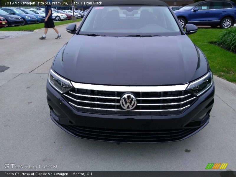 Black / Titan Black 2019 Volkswagen Jetta SEL Premium