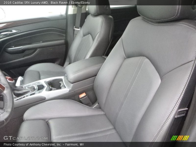 Black Raven / Ebony/Ebony 2016 Cadillac SRX Luxury AWD