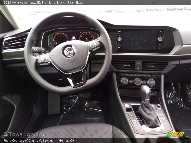 Dashboard of 2019 Jetta SEL Premium