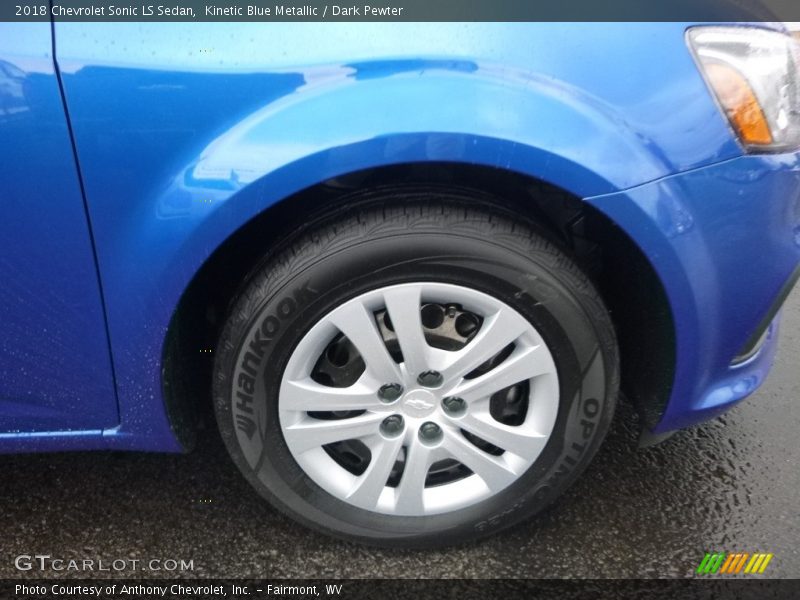 Kinetic Blue Metallic / Dark Pewter 2018 Chevrolet Sonic LS Sedan