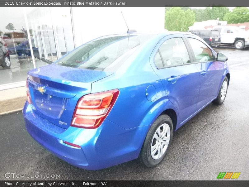 Kinetic Blue Metallic / Dark Pewter 2018 Chevrolet Sonic LS Sedan