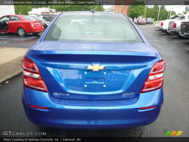 Kinetic Blue Metallic / Dark Pewter 2018 Chevrolet Sonic LS Sedan