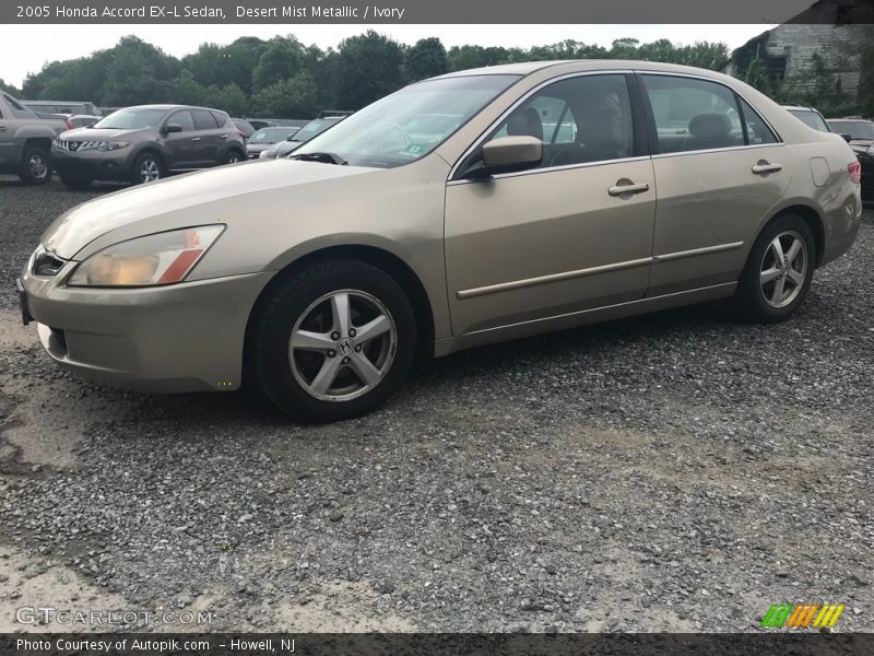 Desert Mist Metallic / Ivory 2005 Honda Accord EX-L Sedan