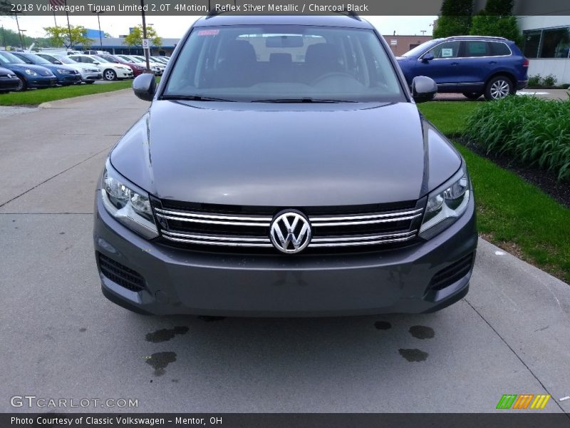 Reflex Silver Metallic / Charcoal Black 2018 Volkswagen Tiguan Limited 2.0T 4Motion