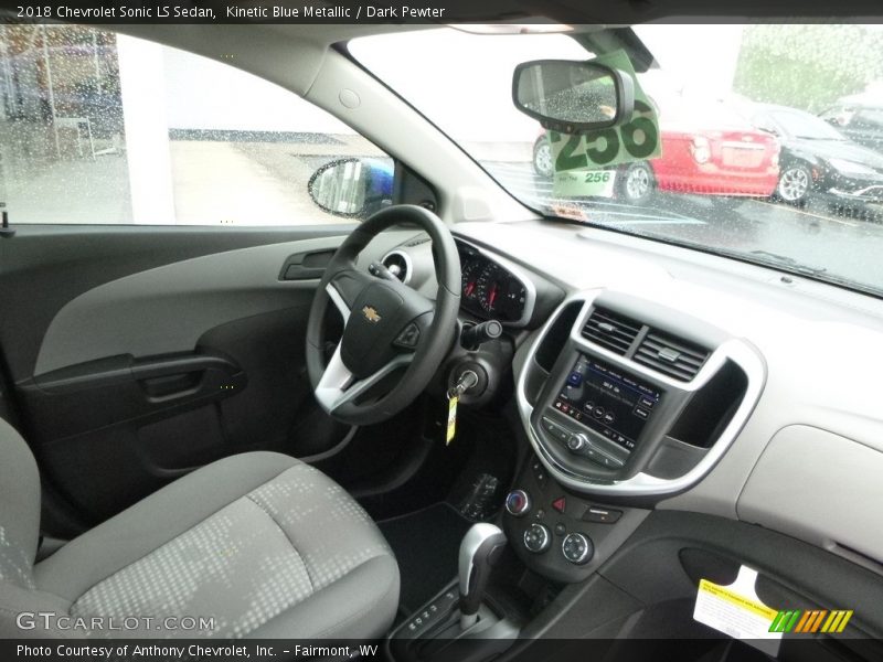 Kinetic Blue Metallic / Dark Pewter 2018 Chevrolet Sonic LS Sedan
