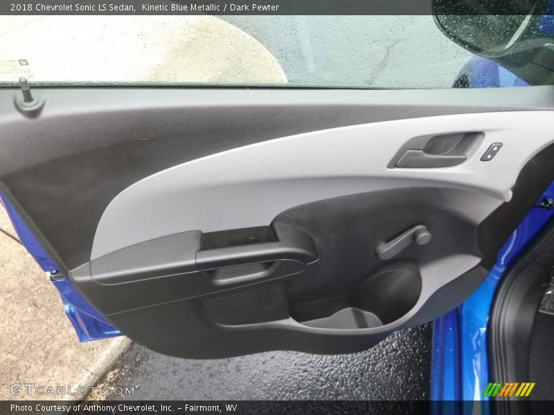 Kinetic Blue Metallic / Dark Pewter 2018 Chevrolet Sonic LS Sedan