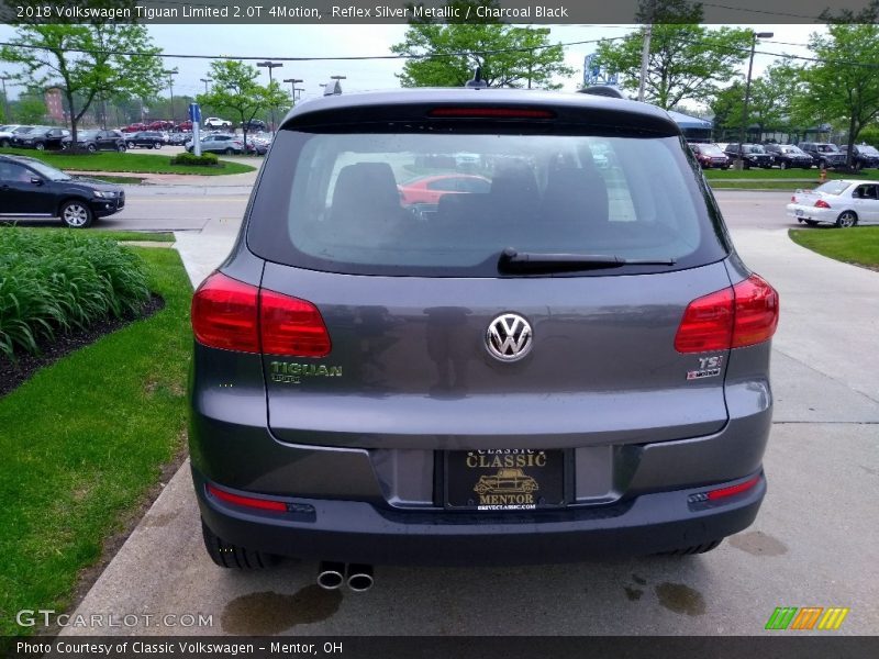 Reflex Silver Metallic / Charcoal Black 2018 Volkswagen Tiguan Limited 2.0T 4Motion