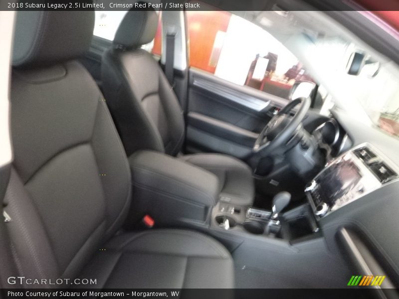 Crimson Red Pearl / Slate Black 2018 Subaru Legacy 2.5i Limited