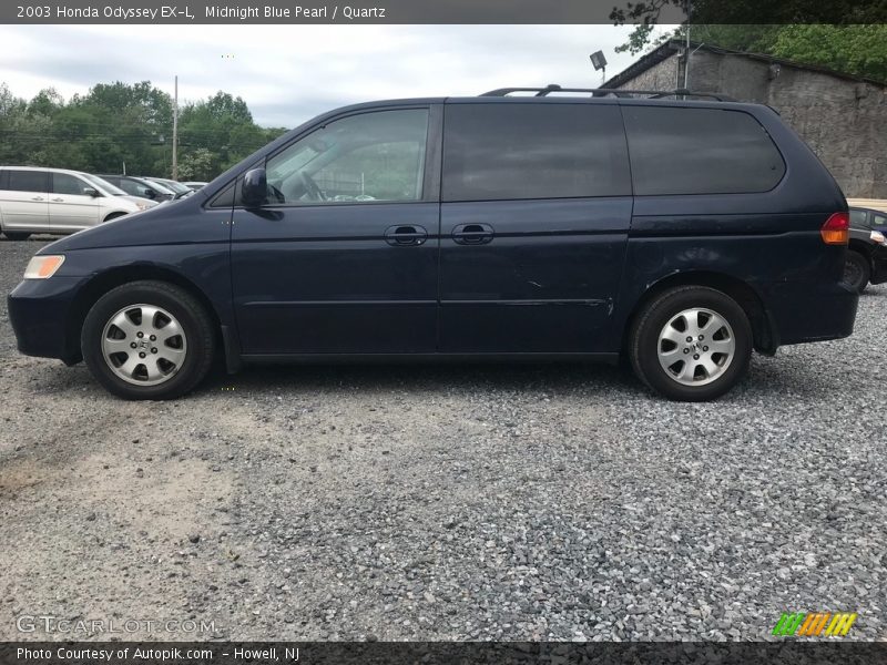Midnight Blue Pearl / Quartz 2003 Honda Odyssey EX-L