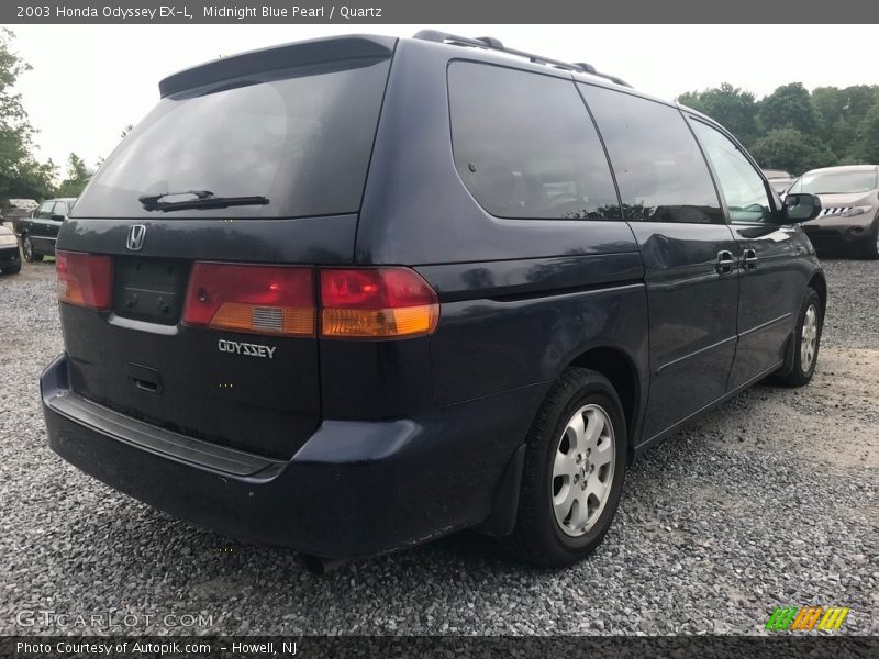 Midnight Blue Pearl / Quartz 2003 Honda Odyssey EX-L