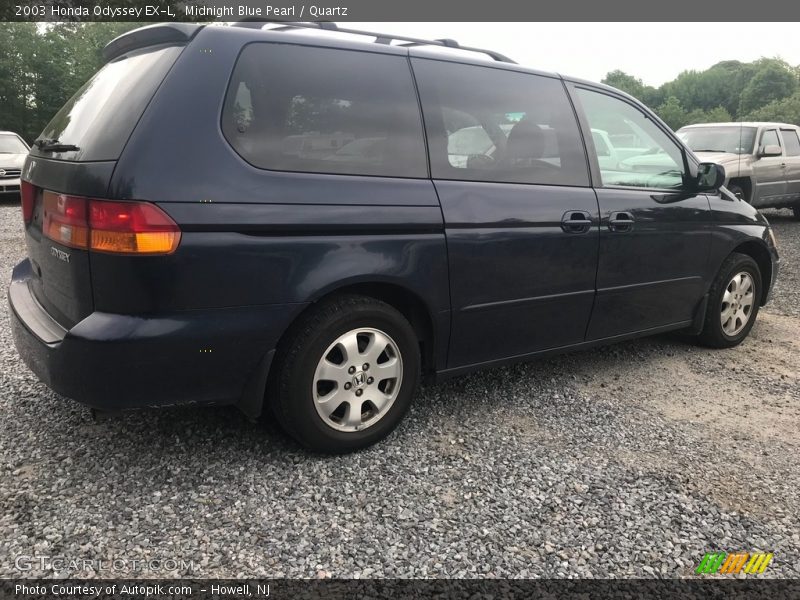 Midnight Blue Pearl / Quartz 2003 Honda Odyssey EX-L
