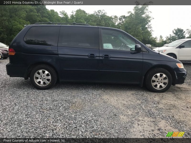 Midnight Blue Pearl / Quartz 2003 Honda Odyssey EX-L