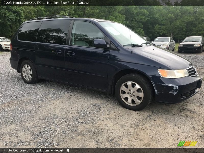 Midnight Blue Pearl / Quartz 2003 Honda Odyssey EX-L