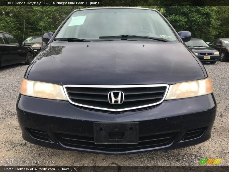 Midnight Blue Pearl / Quartz 2003 Honda Odyssey EX-L