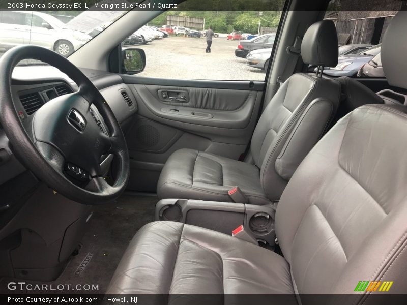 Midnight Blue Pearl / Quartz 2003 Honda Odyssey EX-L