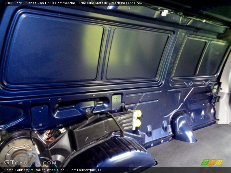 True Blue Metallic / Medium Flint Grey 2006 Ford E Series Van E250 Commercial